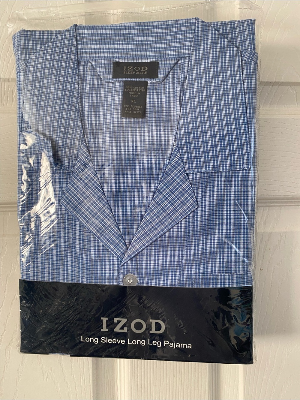 Men’s IZOD  Long sleeve Long Leg Pajamas  XL New